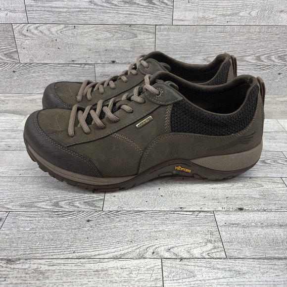 Dansko Paisley Brown Waterproof Hiking Shoes Vibram Sole Women EU 40 US 9.5-10 - Picture 5 of 12